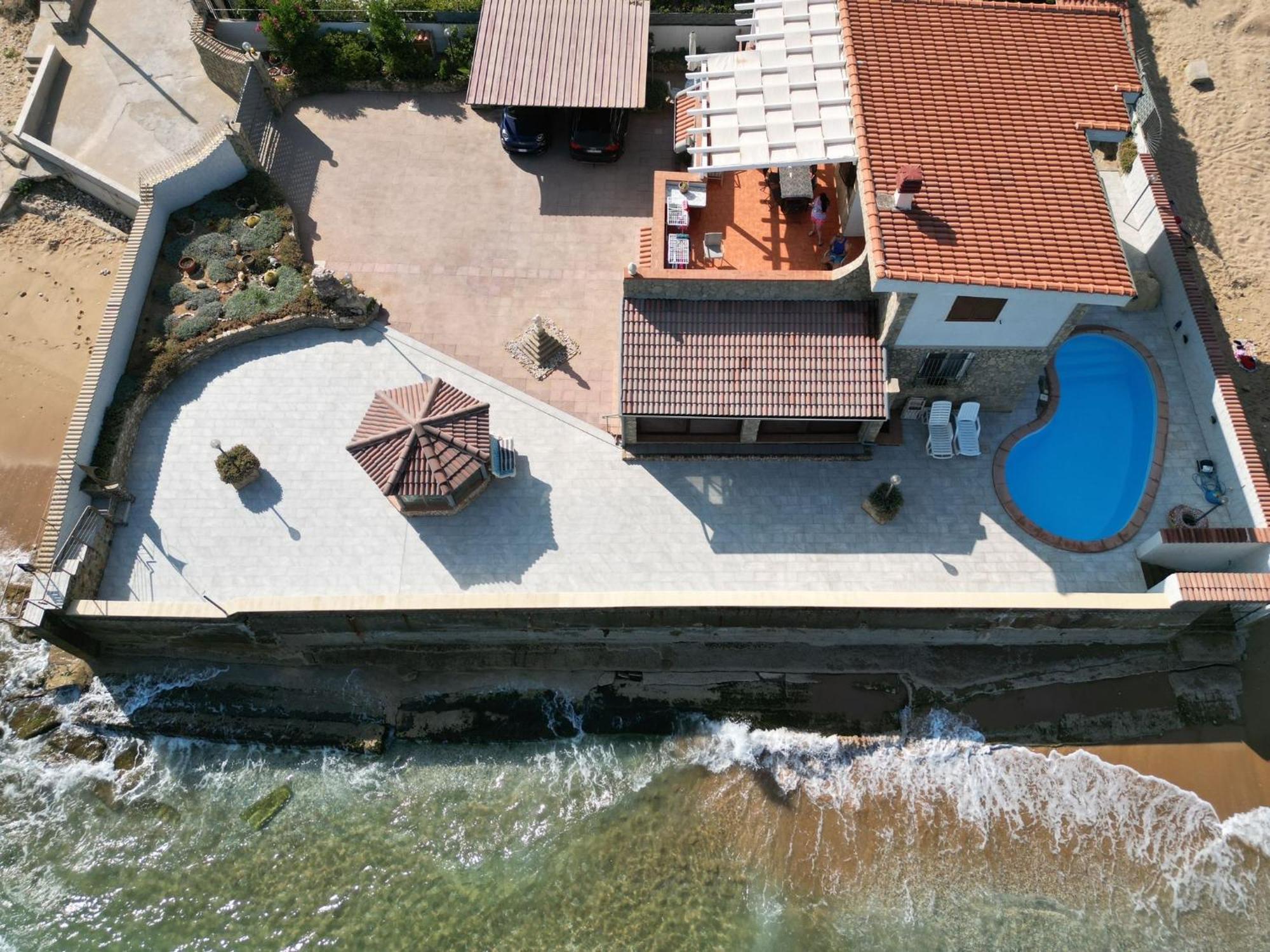 Casa Vacanza Barbera - In Riva Al Mare Villa Trappeto  Exterior foto